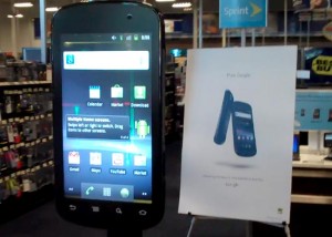 Largest Google Nexus S Smartphone