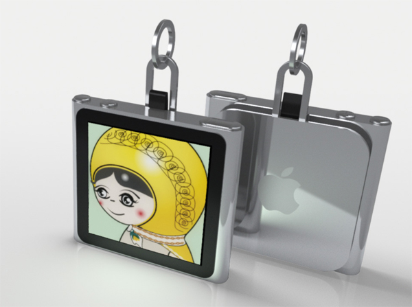 digems - iPod nano 6G now a vibrant piece of jewelry