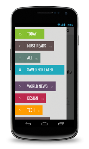 Feedly reader