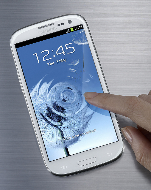 Samsung Galaxy S3 screen